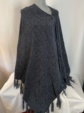 Beautiful Sweater Knit Wrap, Gray/Black, LuLaroe Mimi, OS, NWT